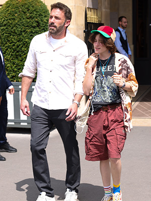 Ben Affleck and Fin Affleck