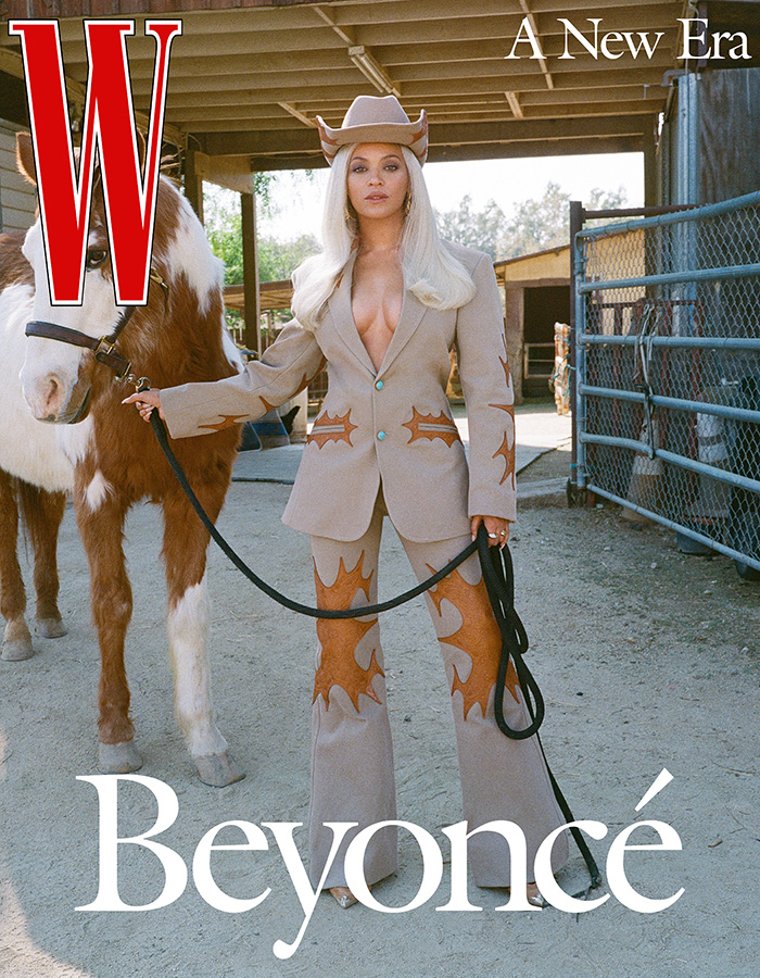 Beyonce on the cover of W magazine