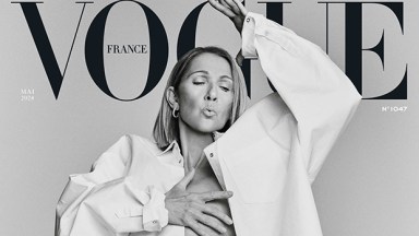 Celine Dion on the cover of French Vogue