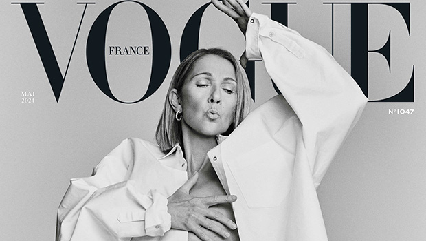 Celine Dion on the cover of Vogue France