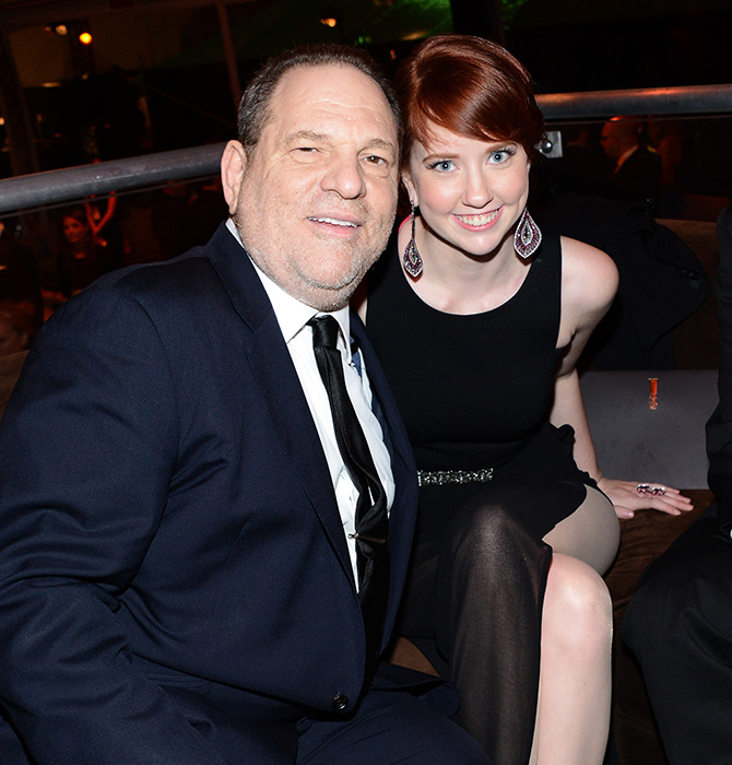Harvey Weinstein and Lily Remy Weinstein