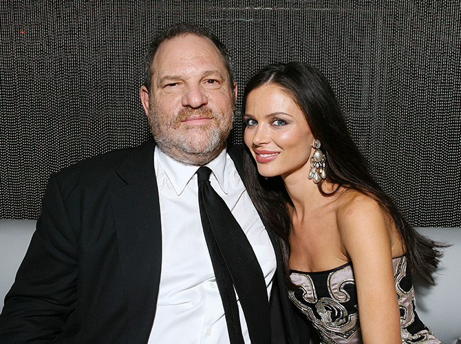 Harvey Weinstein and ex-wife Georgina Chapman