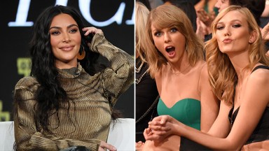 Kim Kardashian Snaps Selfie With Karlie Kloss Amid Taylor Swift Drama – Hollywood Life