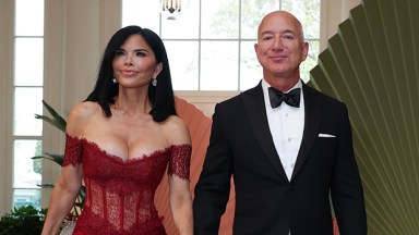 Lauren Sanchez and Jeff Bezos