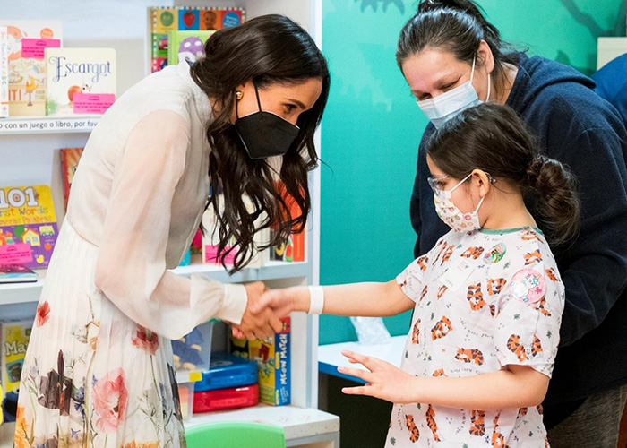Meghan Markle at CHLA