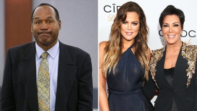 O.J. Simpson Khloe Kardashian Kris Jenner