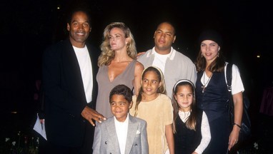 O.J. Simpson, Nicole Brown and their children