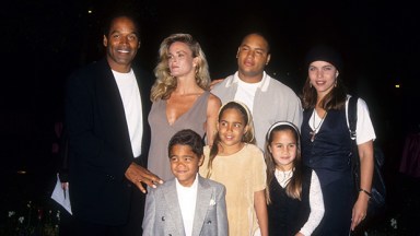 O.J. Simpson, Nicole Brown and their kids