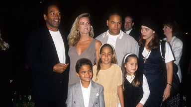 O.J. Simpson, Nicole Brown and their kids