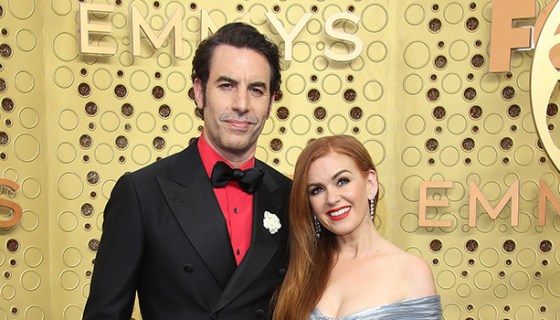 Sasha Baron Cohen and Isla Fisher