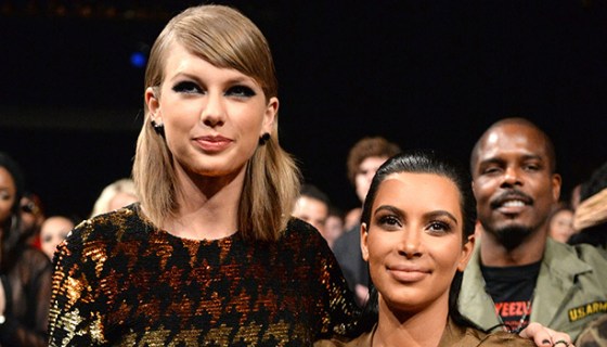 Taylor Swift and Kim Kardashian