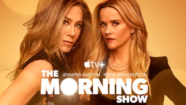 Jennifer Aniston and Reese Witherspoon on The Morning Show