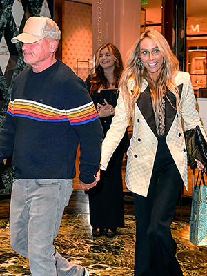 Dominic Purcell and Tish Cyrus