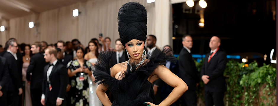 NEW YORK, NEW YORK - MAY 06: Cardi B attends The 2024 Met Gala Celebrating "Sleeping Beauties: Reawakening Fashion" at The Metropolitan Museum of Art on May 06, 2024 in New York City. (Photo by Dimitrios Kambouris/Getty Images for The Met Museum/Vogue)