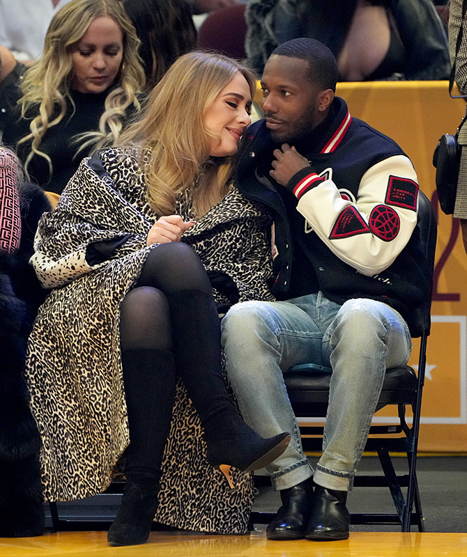 Adele and Rich Paul 