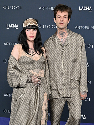 Billie Eilish and Jesse Rutherford