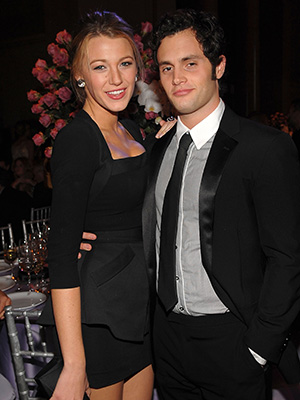 Blake Lively and Penn Badgley