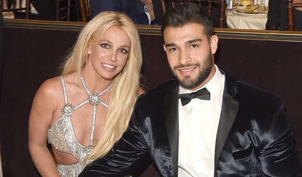 Britney Spears and Sam Asghari