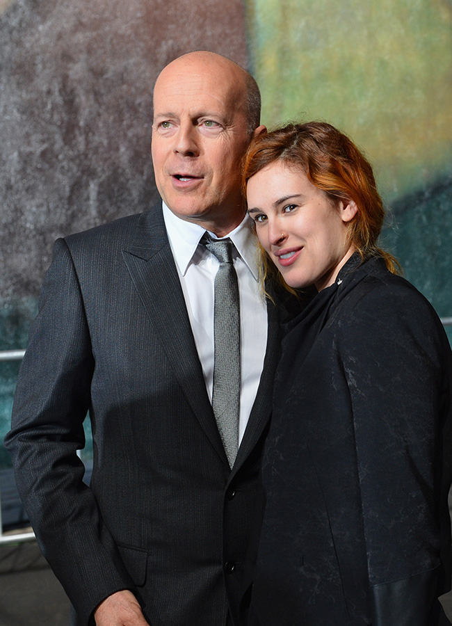 Bruce Willis and Rumer Willis