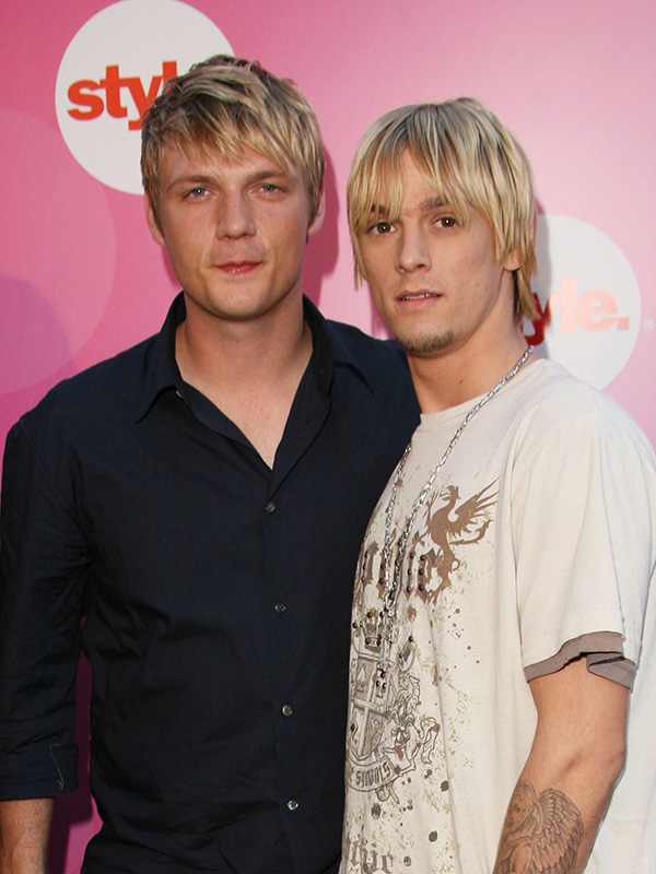 Nick and Aaron Carter