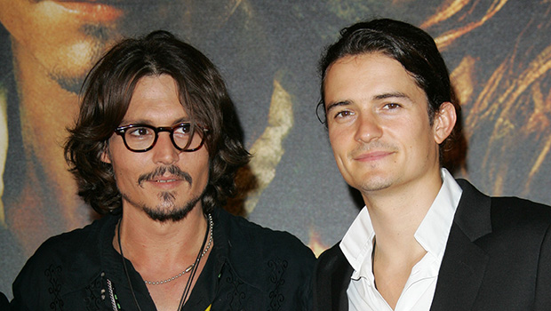 Johnny Depp and Orlando Bloom