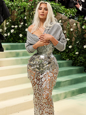 Kim Kardashian at the 2024 Met Gala