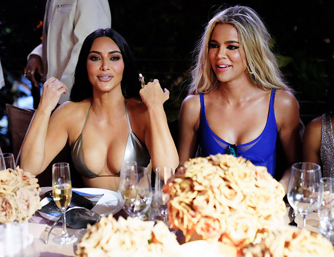 Kim Kardashian and Khloe Kardashian 