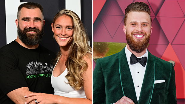 Jason Kelce and Kylie Kelce, Harrison Butker