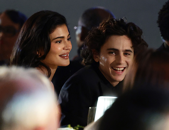 Kylie Jenner and Timothee Chalamet