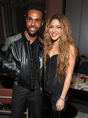 Lucien Laviscount and Shakira
