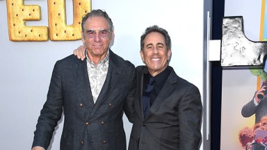 Jerry Seinfeld Reunites With Michael Richards at ‘Unfrosted’ Premiere – Hollywood Life