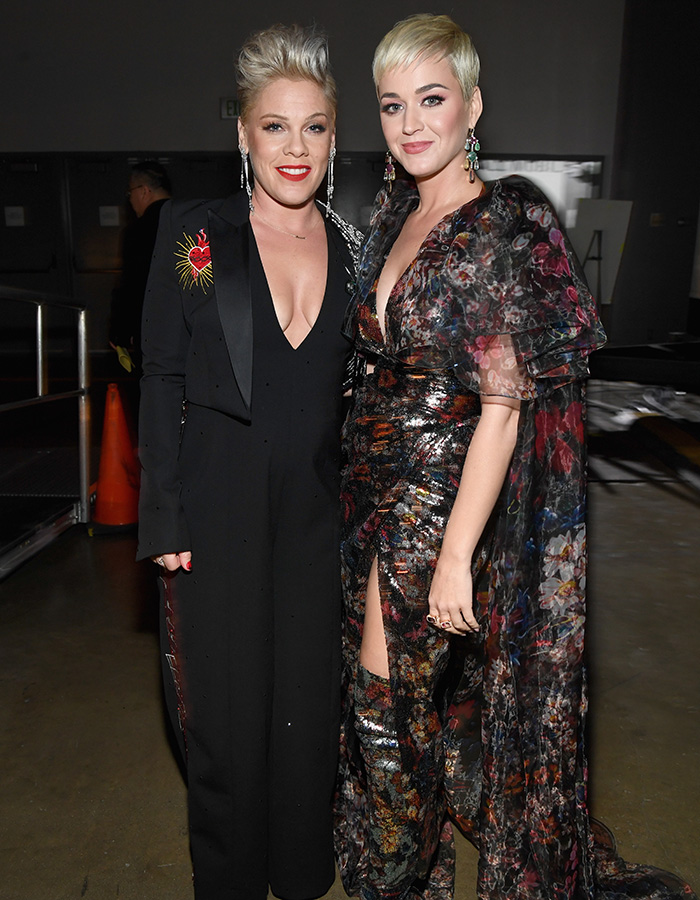 Pink and Katy Perry