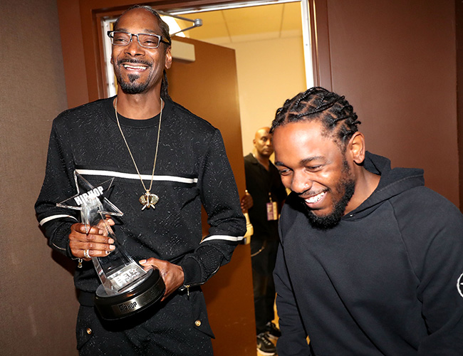 Snoop Dogg and Kendrick Lamar