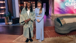 Whoopi Goldberg and Kelly Clarkson