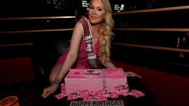 LAS VEGAS, NEVADA - MARCH 22: Shanna Moakler celebrates her birthday at Crazy Horse 3 on March 22, 2024 in Las Vegas, Nevada.  (Photo by Bryan Steffy/Getty Images for Crazy Horse 3)