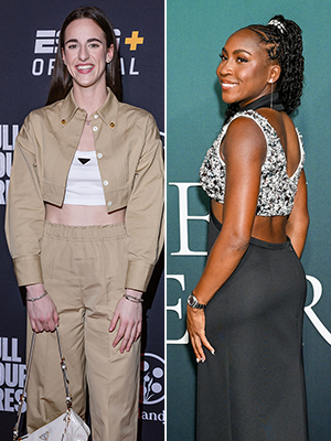 Caitlin Clark and Coco Gauff