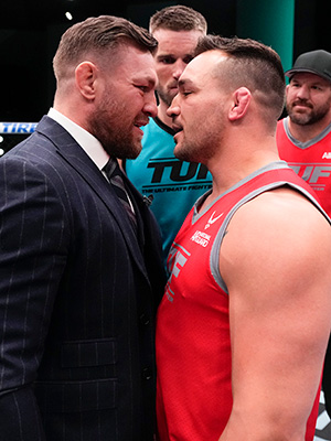 Conor McGregor and Michael Chandler