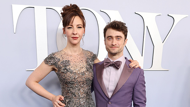 Erin Darke and Daniel Radcliffe at the 2024 Tony Awards
