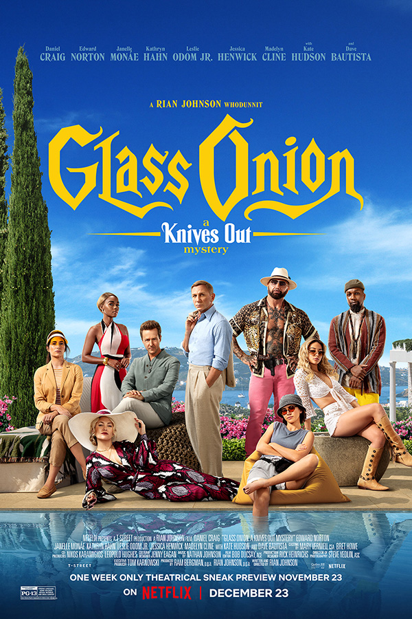 Glass Onion film poster