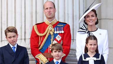 Prince George, Prince William, Princess Kate, Prince Louis and Princess Charlotte