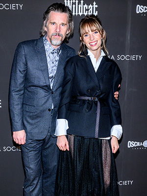 Ethan Hawke and Maya Hawke