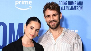 Nick Viall and Natalie Joy at the 'Going Home With Tyler Cameron' premiere.