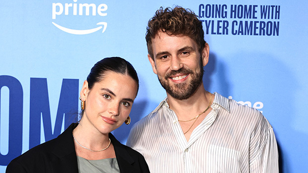 Nick Viall and Natalie Joy at the 'Going Home With Tyler Cameron' premiere.