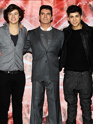 One Direction and Simon Cowell