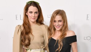 Riley Keough and Lisa Marie Presley