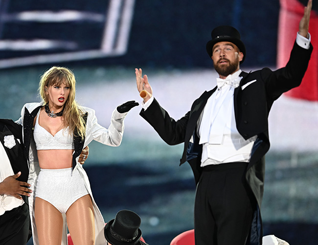 Taylor Swift and Travis Kelce