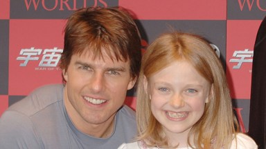 Tom Cruise and Dakota Fanning