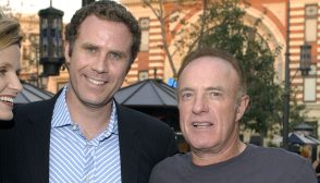 James Caan and Will Ferrell during "Elf" Special Screening - Los Angeles - Red Carpet at The Grove Theater in Los Angeles, California, United States. (Photo by L. Cohen/WireImage for New Line Cinema)