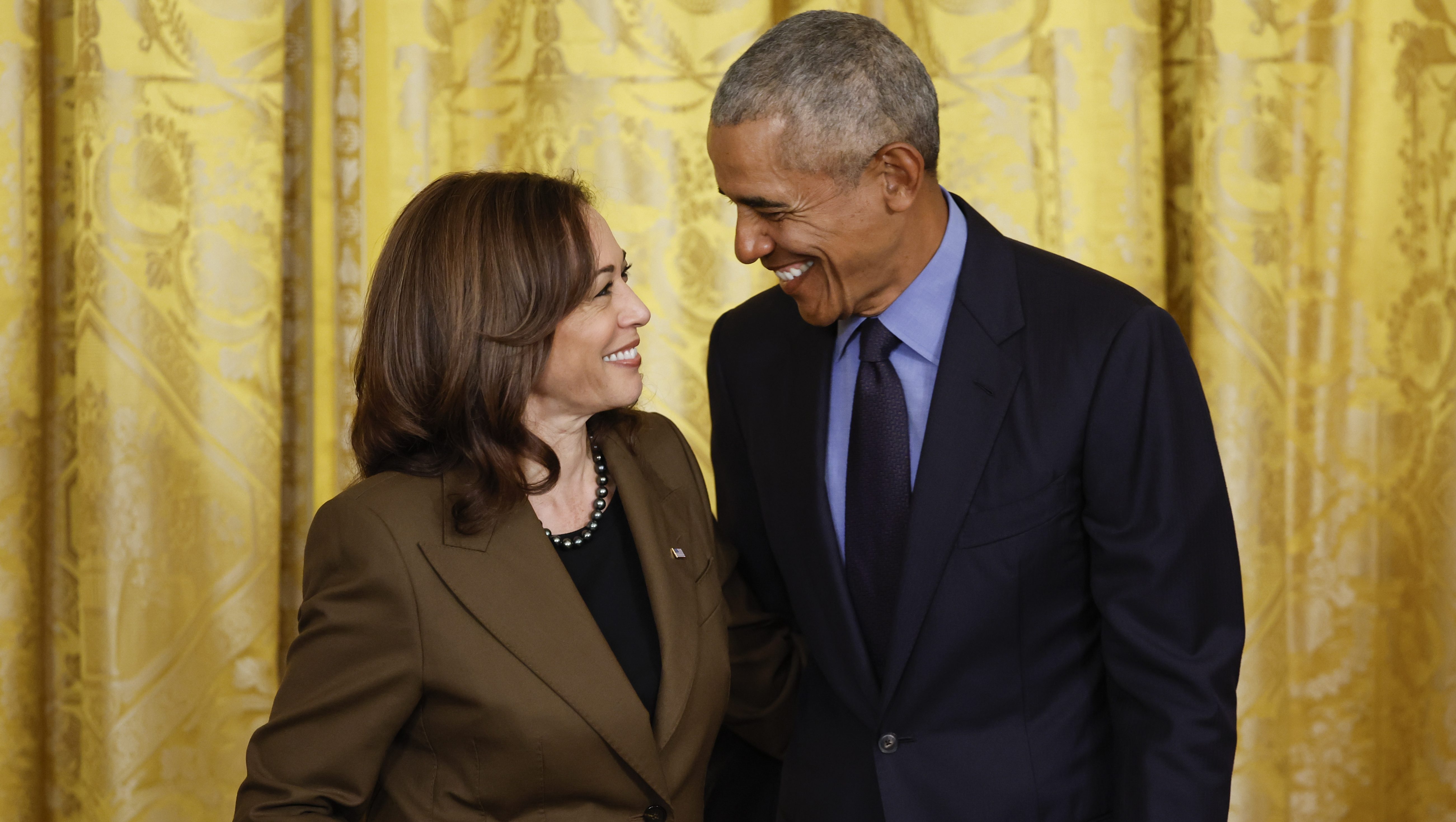 Barack and Michelle Obama Endorse Kamala Harris