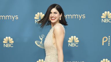 Alexandra Daddario at the 74th Primetime Emmy Awards